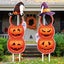 NNETM Halloween Outdoor Lawn Pumpkin & Witch Hat Decorations Carousel 2