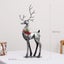 NNEOBA Wrought Iron Reindeer Christmas Ornament Carousel 2