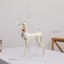NNEOBA Wrought Iron Reindeer Christmas Ornament Carousel 4