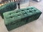 Chicago Blanket Box / Storage Box Velvet Fabric Green Color Carousel 1