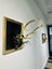 Hand carved deer skull mounted to frame Carousel 4