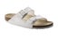 Birkenstock Arizona Birko-Flor Regular Fit Sandal (White, Size 42 EU) Carousel 1