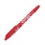 Pilot Frixion Ball Erasable Gel Pen 0.7mm Fine Red Carousel 1