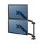 Fellowes Dual Monitor Arm with USB, 27" Max, Platinum F8043401 Carousel 2