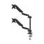 Fellowes Dual Monitor Arm with USB, 27" Max, Platinum F8043401 Carousel 4