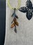 Bronze Pohutakawa Leaf Drop Earrings Carousel 3