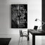 Framed $1 RESERVE 1 Panel Canvas Art Print - Success Rule Carousel 2