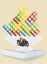 Free shipping to town 32Pcs Tetra Tower Game Stacking Toys #ED104 Carousel 3