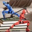 Promotion! 3pcs Articulated Action Figure Set #ED123 Carousel 1