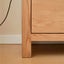 Humbie Natural Solid Oak Large TV Unit 180CM (Oak Furniture Store) Carousel 9