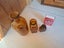 Bulk lot of Amber Vintage Medical bottles. Carousel 7