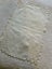 A lovely pure white embroidered Linen Dresser Cloth Carousel 1