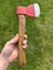 Beautiful vintage “JENKS AND CATTELL” D/sided stamped axe with original handle Carousel 20