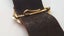 Rare NZ Colonial 9ct 'Kia Ora' shield/black leather watch fob 7.8 grams *** Carousel 7