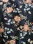 Black Floral Long-Sleeve Maxi Dress (Size 18) Carousel 3