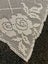 A lovely ecru filet crochet Table centre /dresser cloth Carousel 2