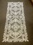 A perfect UNUSED white Battenburg Runner #1 Carousel 1