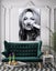 Framed $1 RESERVE 1 Panel Canvas Art Print - Kate Moss Carousel 2