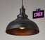 Black Pendant Light Industrial Fixtures Metal Hanging Ceiling Light Carousel 1