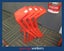 PR6223 Red Polypropylene Barstool Carousel 2