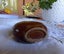 Vintage Miniature Stoneware Liquor Bottle. 1970's. 'Maliniak' Carousel 4