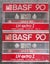 2 x BASF LH extra I 90 min Blank Audio Cassette Tape (LH-EI Sealed France) Carousel 1