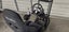 Racing Sim Seat with Logitech wheel pedals and gearbox Carousel 7