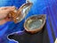 GORGEOUS CARNIVAL GLASS DUCK ON NEST Carousel 3