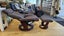 Malmo Recliner & Foot Stool - Storm Carousel 8