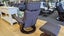 Malmo Recliner & Foot Stool - Storm Carousel 9