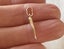 Small Italian 18K 18ct Solid Yellow Gold CORNICELLO * HORN Luck Charm or Pendant Carousel 3