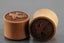 Sparrow Carved Sawo Wood Double Flared Plugs **Sal Carousel 1