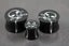 Acrylic Black Skull Inlay Flared Plug **Sale** Carousel 1