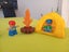 Duplo Camping Trip – with cloth tent and kayak Carousel 2