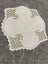 4 sweet little vintage hand embroidered Doilies / Coasters Carousel 3