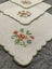 5 sweet little very fine linen vintage hand embroidered Doilies / Coasters Carousel 2