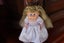 Vintage Mini Cabbage Patch Doll - Blonde Hair, Blue Eyes 2003 Carousel 2