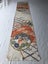 Vintage Japanese Silk Fabric Piece Old Textile Obi Panel Carousel 1