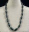 Beautiful Antique Bloodstone (Heliotrope) Necklace with Silk Dividers Carousel 1