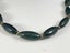 Beautiful Antique Bloodstone (Heliotrope) Necklace with Silk Dividers Carousel 4