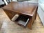 Solid Mahogany Timber Writing Desk Carousel 8