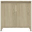 Bathroom Cabinet Sonoma Oak 60x33x58 Cm Chipboard Nbxlap Carousel 6