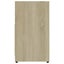 Bathroom Cabinet Sonoma Oak 60x33x58 Cm Chipboard Nbxlap Carousel 7