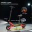 Promotion! 1000W-Removable Seat 55KM/H 50KM -Seated Electric Scooter T4B-N Carousel 7