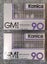 2 x Konica Grand Master -I (GM-I) 90 mins Blank Audio Cassette Tapes (Japan new) Carousel 1