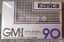 2 x Konica Grand Master -I (GM-I) 90 mins Blank Audio Cassette Tapes (Japan new) Carousel 3