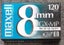 1 x 8mm Maxell GX-MP Metal Particle Blank Video Cassette Tape (New/sealed) Carousel 1
