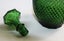 +++ VINTAGE GREEN BOTTLE/DECANTER +++ Carousel 7