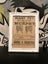 Vintage framed newspaper advertisement Carousel 1