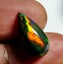 $1RE 3.38CT Buy Now $1850 FLASHING HUGE PEAR RAINBOW 100% NATURAL BLACK OPAL Carousel 8